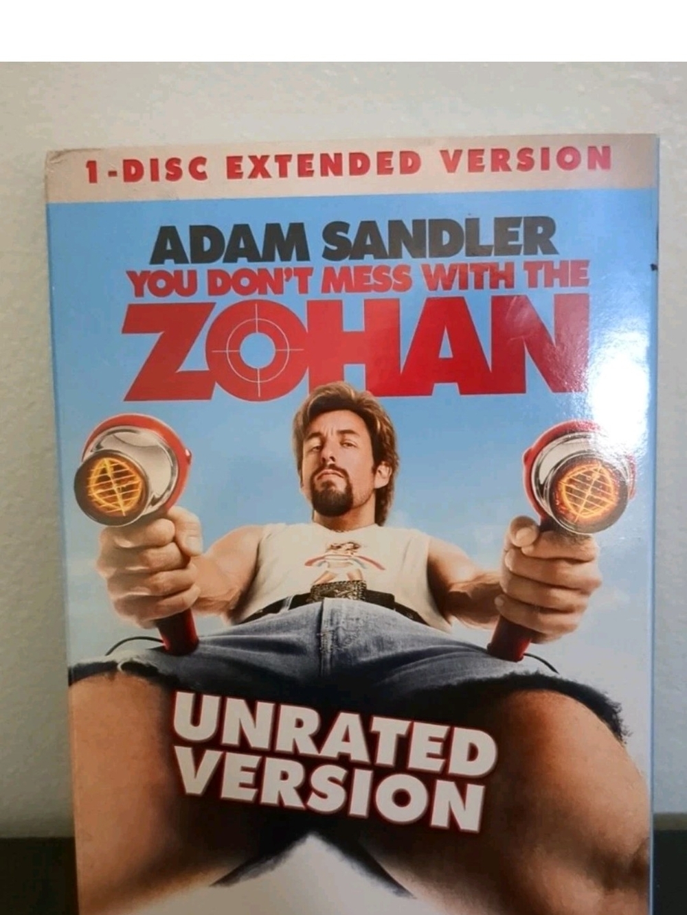 Adam Sandler - You Don't Mess with the Zohan (Unrated Version) - Blue Cover